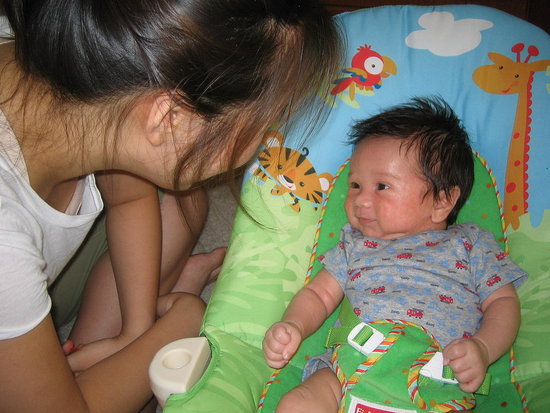 Jack and his Mommy. Jack and his Mommy.
